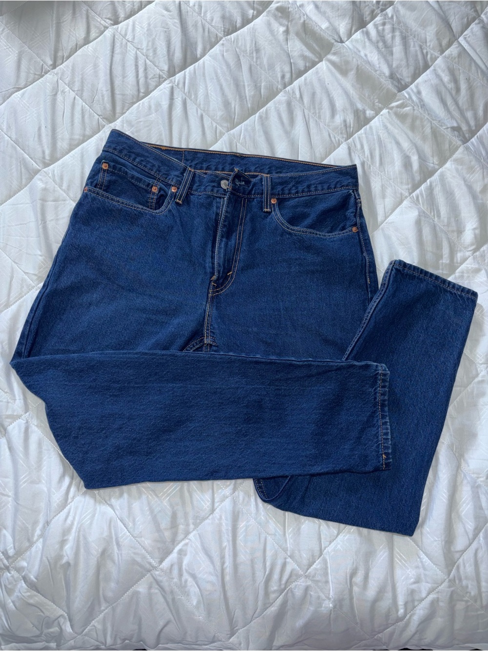 Levi's Slim Straight Dark Blue Men’s Jeans